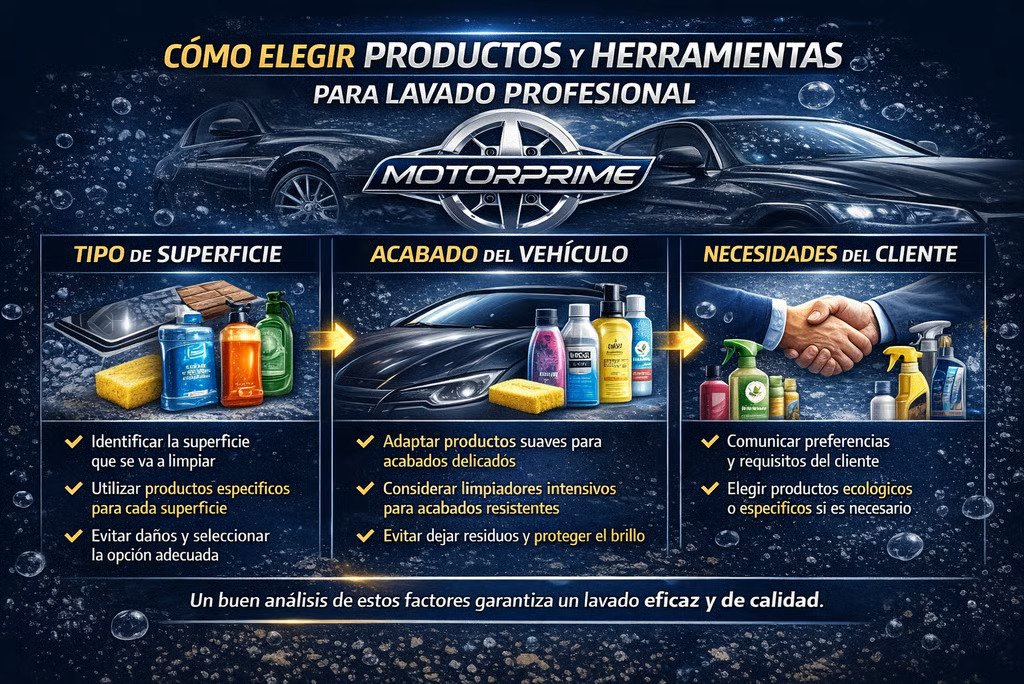 Cómo elegir productos MotorPrimeCare